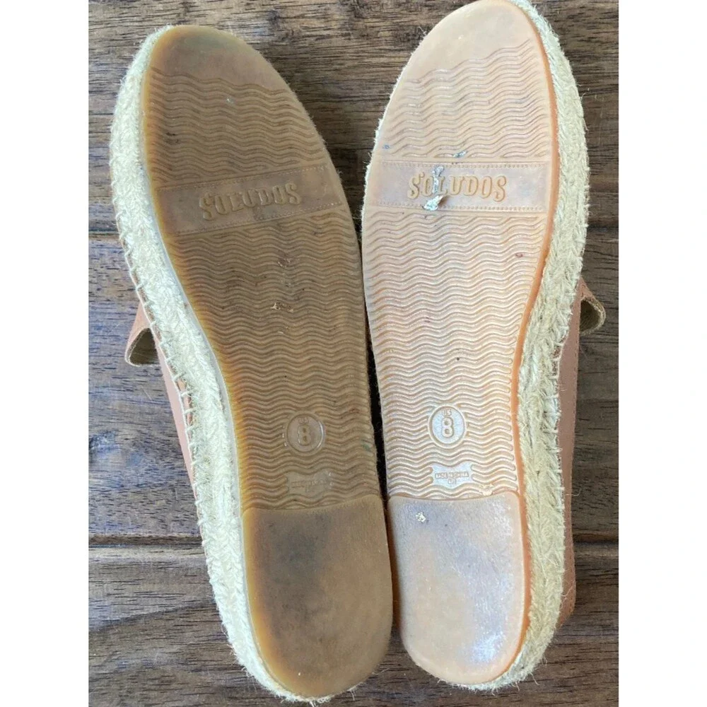 Soludos brown leather